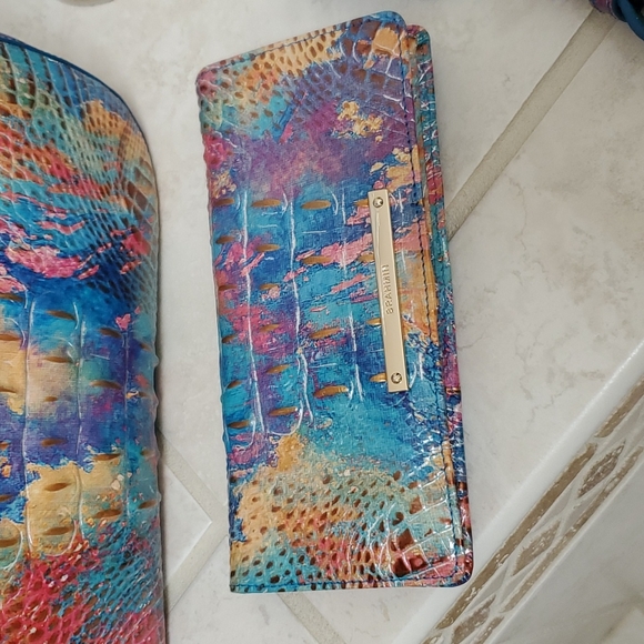 ๐๐๐งก BRAHMIN CRUSH Small Carla Satchel & Ady Wallet ๐งก๐๐ - Picture 3 of 16